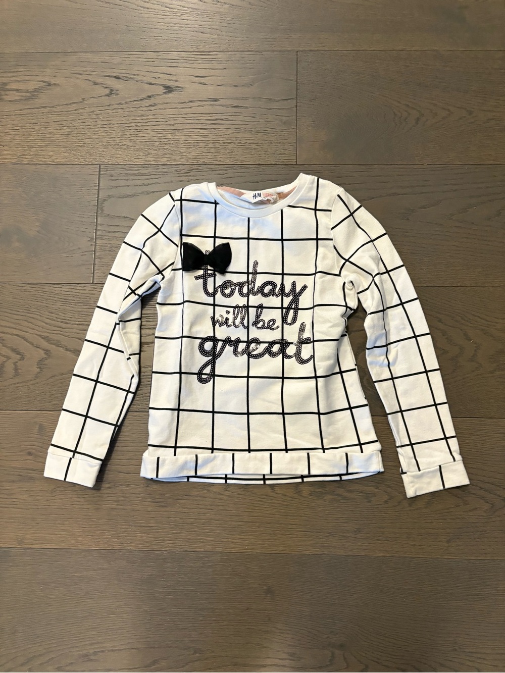 H&M girls today will be great long sleeve to sz 6/7 EUC